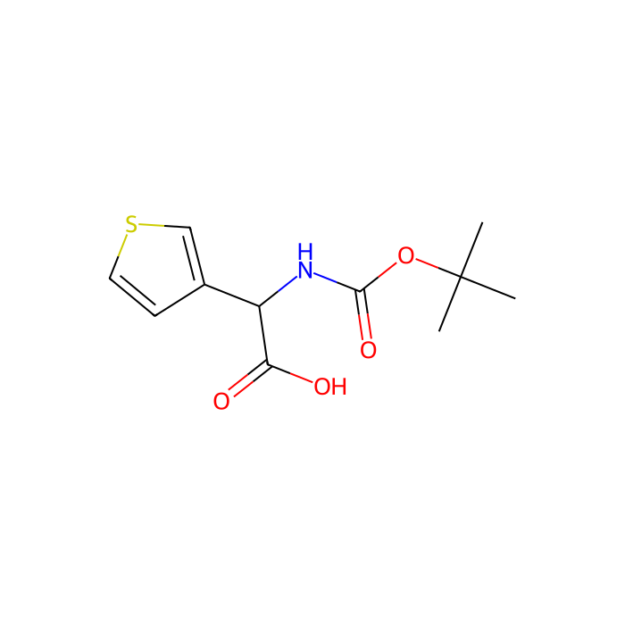 Boc-(R)-3-thienylglycine - ≥97.5%(HPLC) CAS No(33130-97-1) by Aladdin Scientific