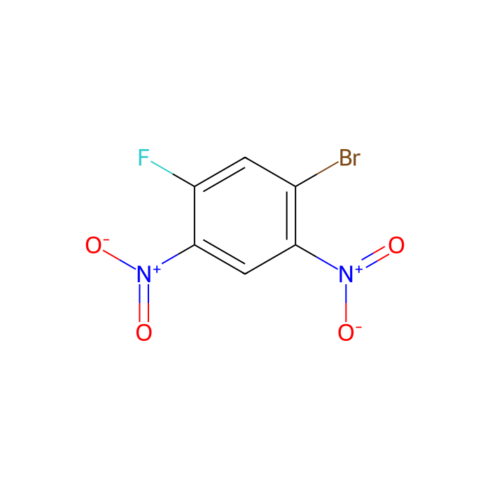 3-BROMO-4,6-DINITROFLUOROBENZENE -  CAS No(400-91-9) by Aladdin Scientific