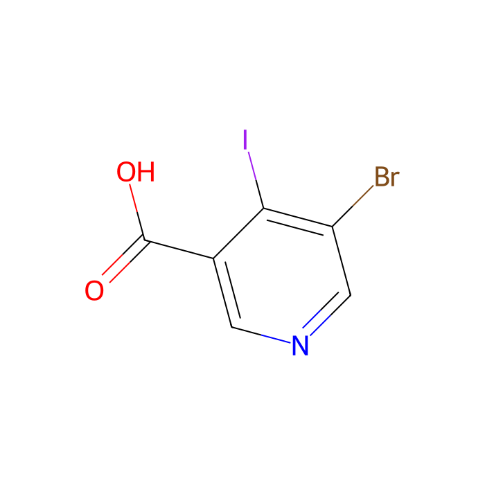 5-Bromo-4-iodopyridine-3-carboxylic acid - ≥96% CAS No(491588-98-8) by Aladdin Scientific
