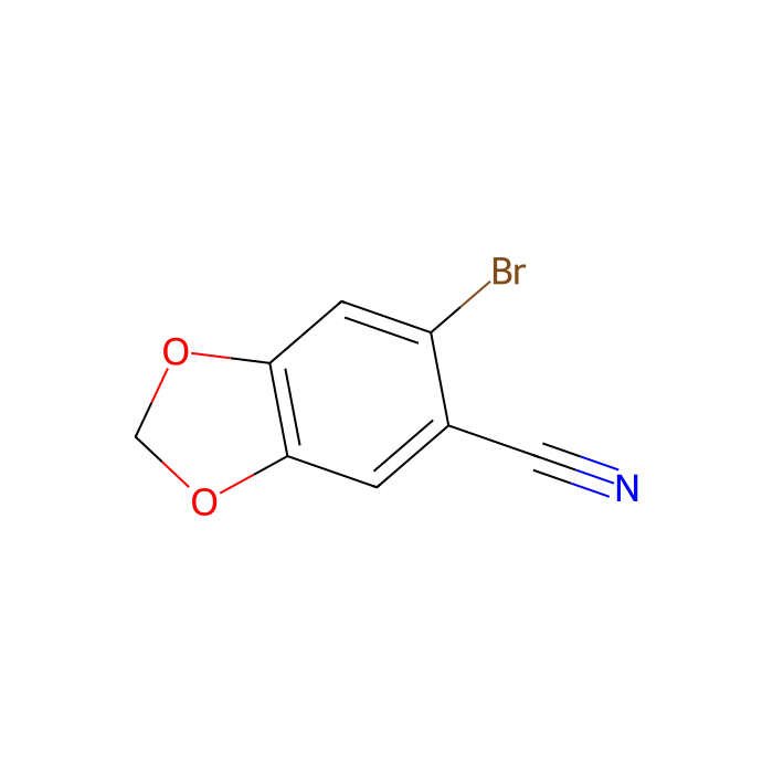 6-Bromo-1,3-benzodioxole-5-carbonitrile - ≥97% CAS No(6120-26-9) by Aladdin Scientific