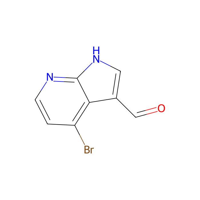 4-Bromo-1H-pyrrolo[2,3-b]pyridine-3-carbaldehyde - ≥97% CAS No(1000340-35-1) by Aladdin Scientific