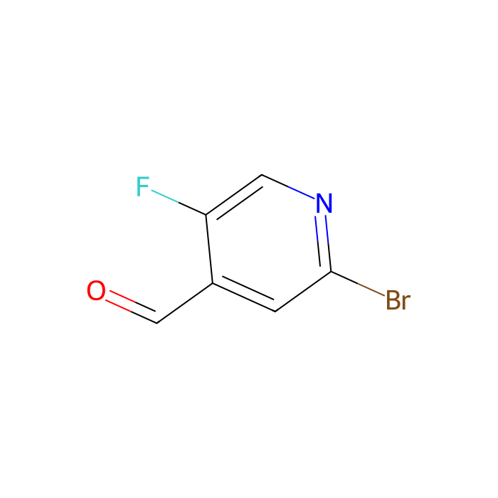 2-bromo-5-fluoropyridine-4-carbaldehyde - ≥97% CAS No(1005291-43-9) by Aladdin Scientific