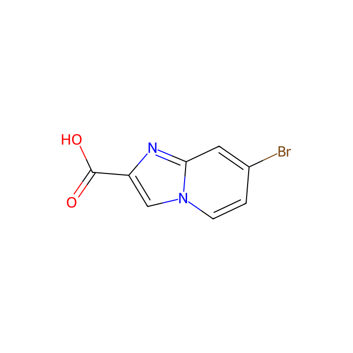 7-bromoimidazo[1,2-a]pyridine-2-carboxylic acid - ≥97% CAS No(1019018-46-2) by Aladdin Scientific