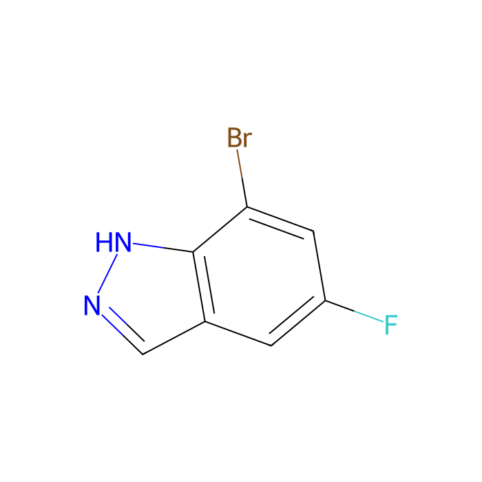 7-Bromo-5-fluoro-1H-indazole - ≥97% CAS No(1100214-35-4) by Aladdin Scientific