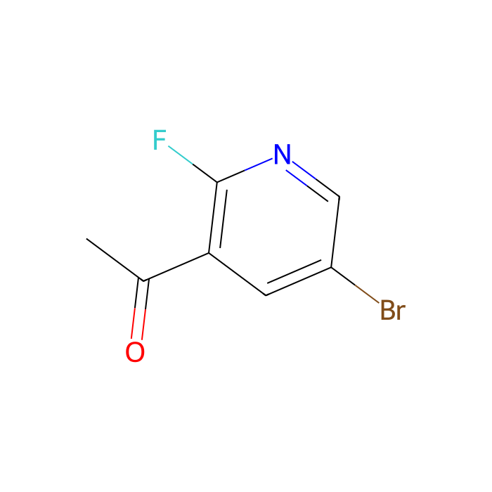 1-(5-Bromo-2-fluoropyridin-3-yl)ethanone - ≥97% CAS No(1111637-74-1) by Aladdin Scientific