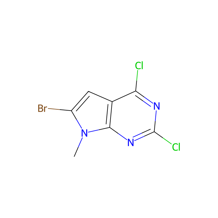 6-bromo-2,4-dichloro-7-methyl-7H-pyrrolo[2,3-d]pyrimidine - ≥97% CAS No(1131992-34-1) by Aladdin Scientific