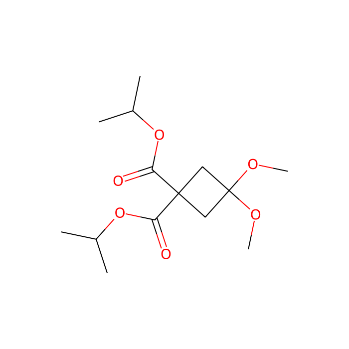 Diisopropyl 3,3-Dimethoxycyclobutane-1,1-dicarboxylate - ≥97% CAS No(115118-68-8) by Aladdin Scientific