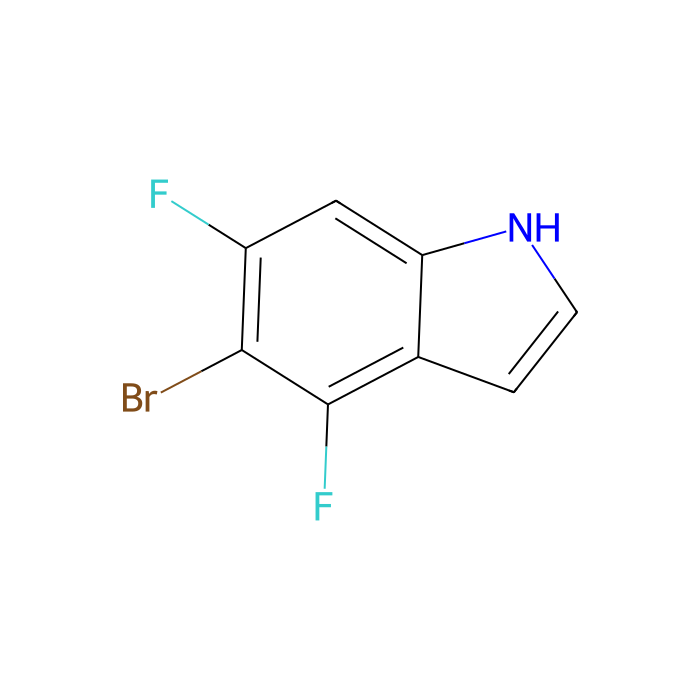 5-bromo-4,6-difluoro-1H-indole - ≥97% CAS No(1154742-51-4) by Aladdin Scientific