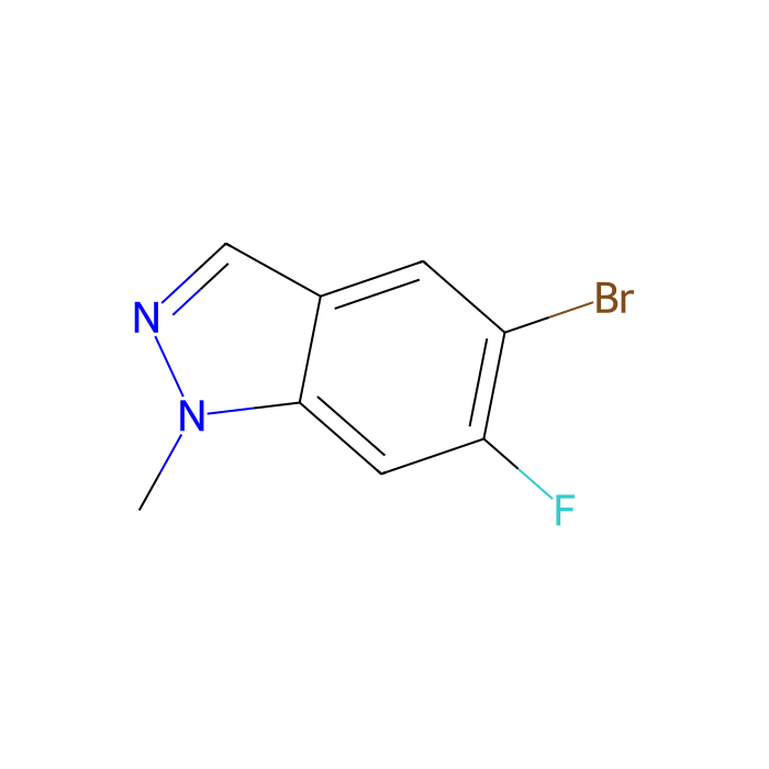 5-bromo-6-fluoro-1-methyl-1H-indazole - ≥97% CAS No(1185767-06-9) by Aladdin Scientific