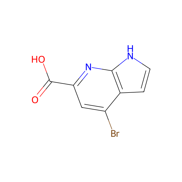4-bromo-1H-pyrrolo[2,3-b]pyridine-6-carboxylic acid - ≥97% CAS No(1190321-81-3) by Aladdin Scientific