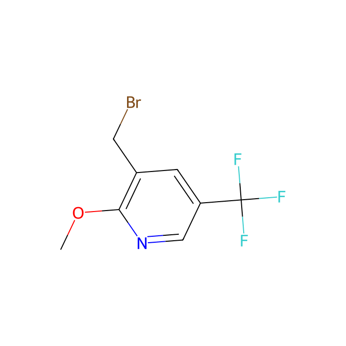 3-(bromomethyl)-2-methoxy-5-(trifluoromethyl)pyridine - ≥97% CAS No(1227576-08-0) by Aladdin Scientific