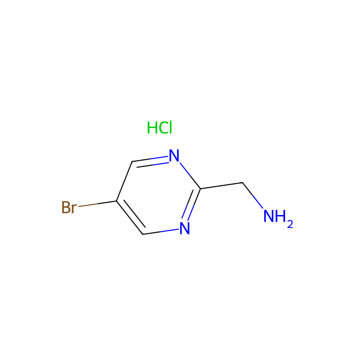 (5-bromopyrimidin-2-yl)methanamine hydrochloride - ≥97% CAS No(1240594-62-0) by Aladdin Scientific