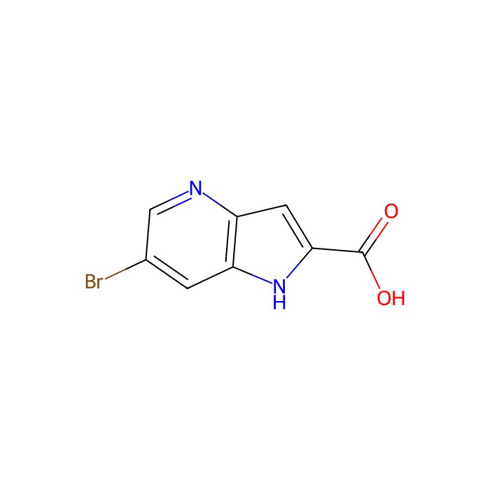 6-bromo-1H-pyrrolo[3,2-b]pyridine-2-carboxylic acid - ≥97% CAS No(1260386-47-7) by Aladdin Scientific