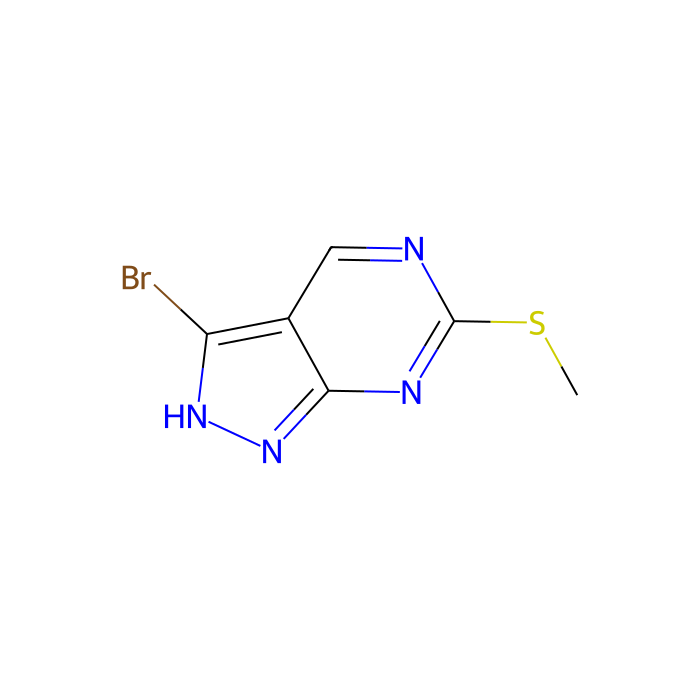 3-bromo-6-(methylsulfanyl)-1H-pyrazolo[3,4-d]pyrimidine - ≥97% CAS No(1306829-95-7) by Aladdin Scientific