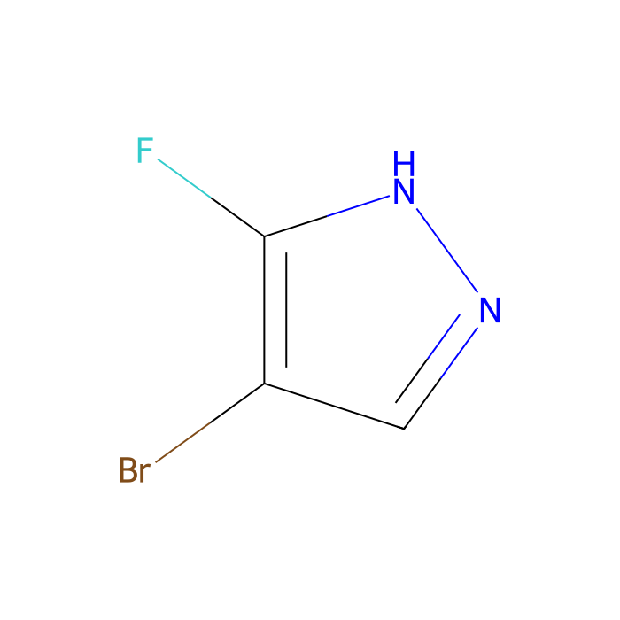 4-bromo-3-fluoro-1H-pyrazole - ≥97% CAS No(1346555-56-3) by Aladdin Scientific