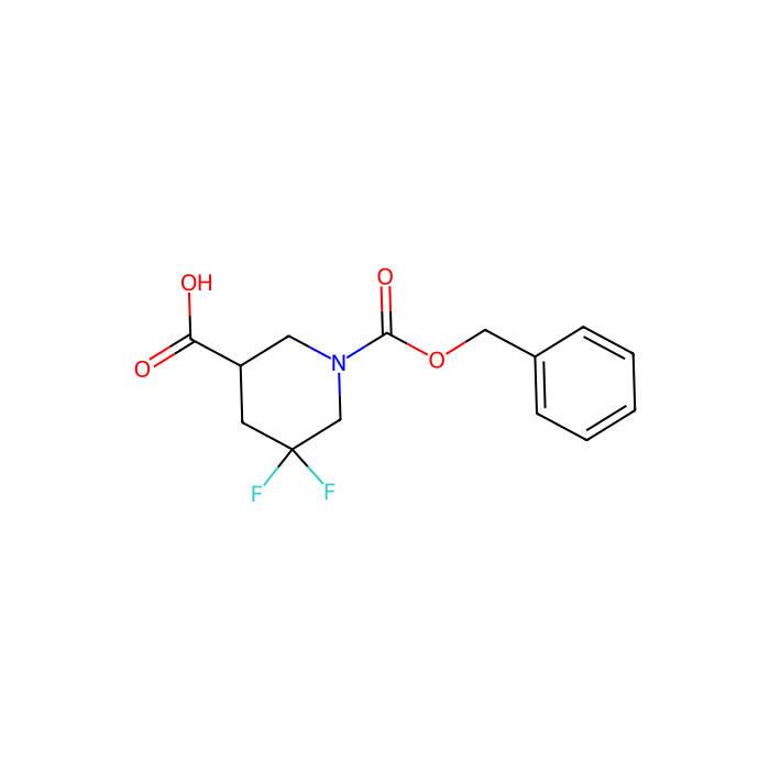 1-[(benzyloxy)carbonyl]-5,5-difluoropiperidine-3-carboxylic acid - ≥97% CAS No(1356338-81-2) by Aladdin Scientific