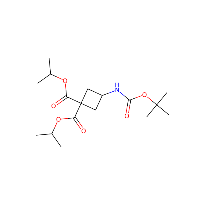 1,1-bis(propan-2-yl) 3-{[(tert-butoxy)carbonyl]amino}cyclobutane-1,1-dicarboxylate - ≥97% CAS No(1363382-20-0) by Aladdin Scientific