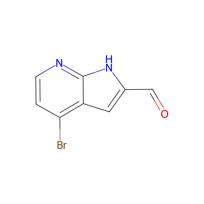 4-bromo-1H-pyrrolo[2,3-b]pyridine-2-carbaldehyde - ≥97% CAS No(1367950-82-0) by Aladdin Scientific