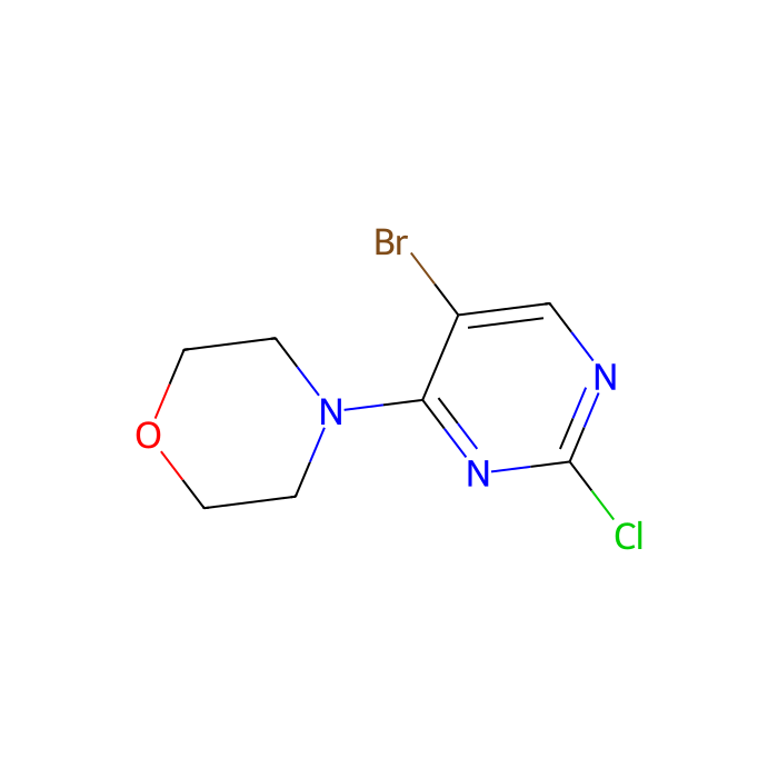 4-(5-bromo-2-chloropyrimidin-4-yl)morpholine - ≥97% CAS No(139502-01-5) by Aladdin Scientific