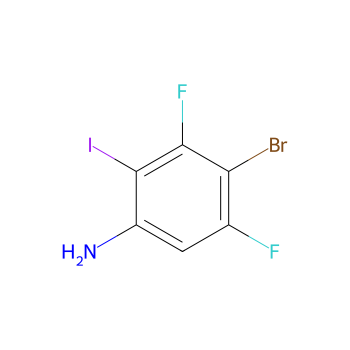 4‐bromo‐3,5‐difluoro‐2‐iodoaniline - ≥97% CAS No(1467060-36-1) by Aladdin Scientific