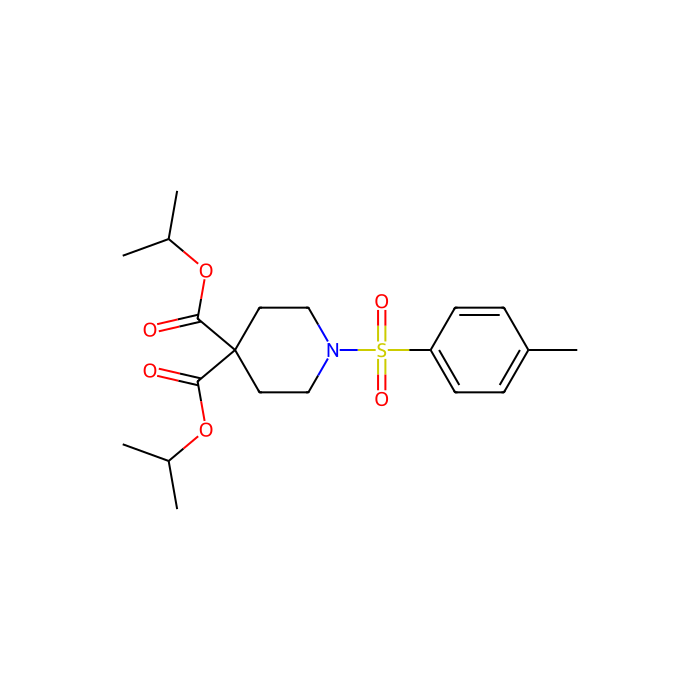 4,4-bis(propan-2-yl) 1-(4-methylbenzenesulfonyl)piperidine-4,4-dicarboxylate - ≥97% CAS No(1523618-00-9) by Aladdin Scientific