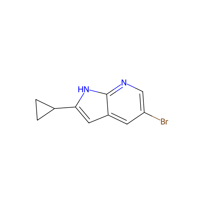 5-bromo-2-cyclopropyl-1H-pyrrolo[2,3-b]pyridine - ≥97% CAS No(1534381-80-0) by Aladdin Scientific