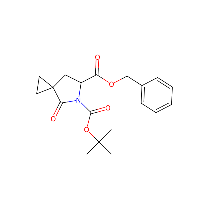 6-benzyl 5-tert-butyl (6S)-4-oxo-5-azaspiro[2.4]heptane-5,6-dicarboxylate - ≥97% CAS No(1628205-95-7) by Aladdin Scientific