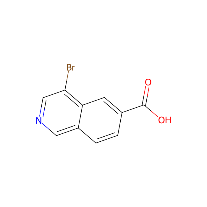 4-bromoisoquinoline-6-carboxylic acid - ≥97% CAS No(1637280-23-9) by Aladdin Scientific