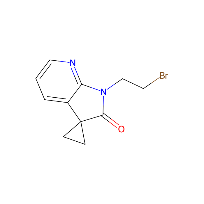 1'‐(2‐bromoethyl)‐1',2'‐dihydrospiro[cyclopropane‐ 1,3'‐pyrrolo[2,3‐b]pyridine]‐2'‐one - ≥97% CAS No(1818847-40-3) by Aladdin Scientific