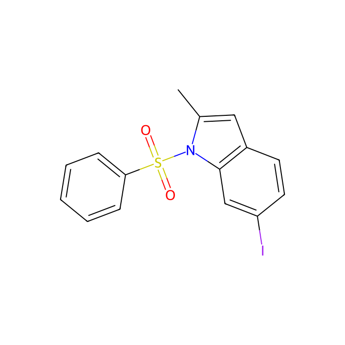 1‐(benzenesulfonyl)‐6‐iodo‐2‐methyl‐1H‐indole - ≥97% CAS No(1818847-55-0) by Aladdin Scientific