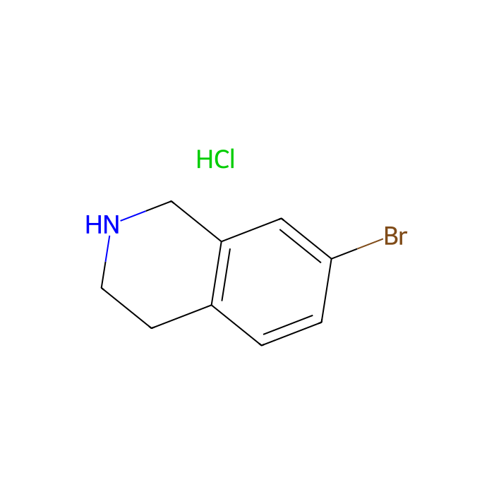 7-bromo-1,2,3,4-tetrahydroisoquinoline hydrochloride - ≥97% CAS No(220247-73-4) by Aladdin Scientific