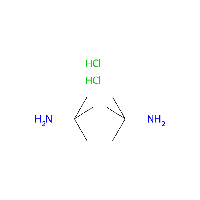 bicyclo[2.2.2]octane-1,4-diamine dihydrochloride - ≥97% CAS No(2277-93-2) by Aladdin Scientific