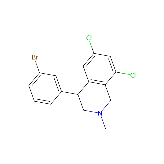 4-(3-bromophenyl)-6,8-dichloro-2-methyl-1,2,3,4-tetrahydroisoquinoline - ≥97% CAS No(543737-10-6) by Aladdin Scientific