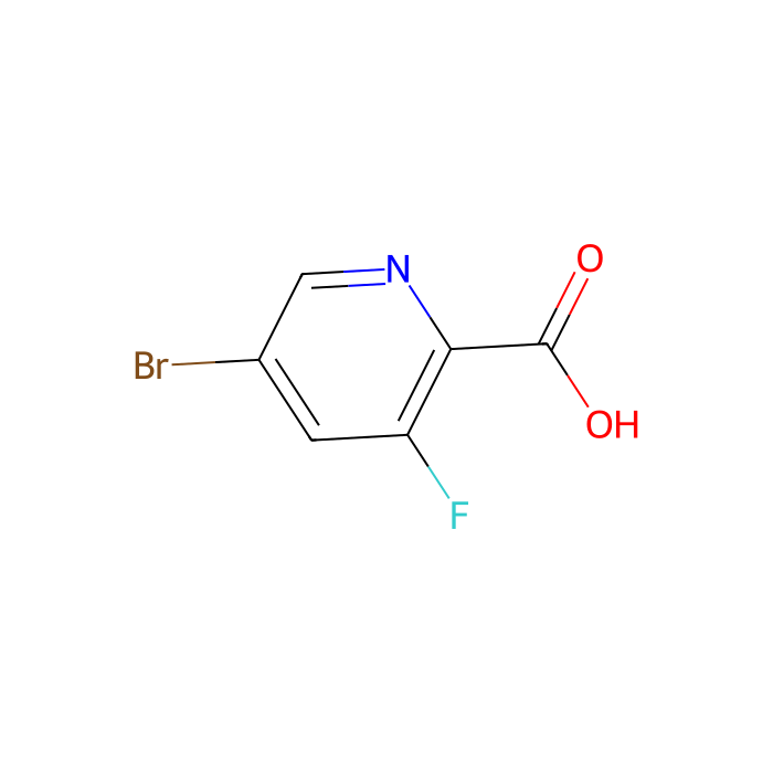 ácido 5-bromo-3-fluoropiridina-2-carboxílico - ≥97% CAS No(669066-91-5) by Aladdin Scientific