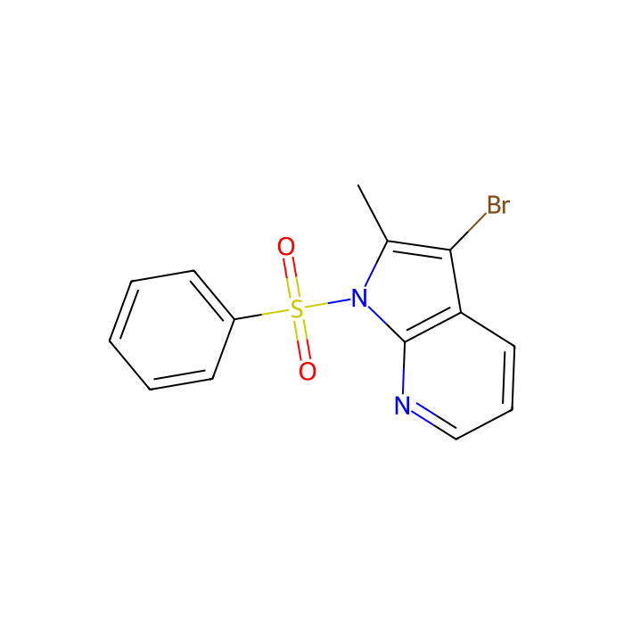 1-(benzenesulfonyl)-3-bromo-2-methyl-1H-pyrrolo[2,3-b]pyridine - ≥97% CAS No(744209-37-8) by Aladdin Scientific