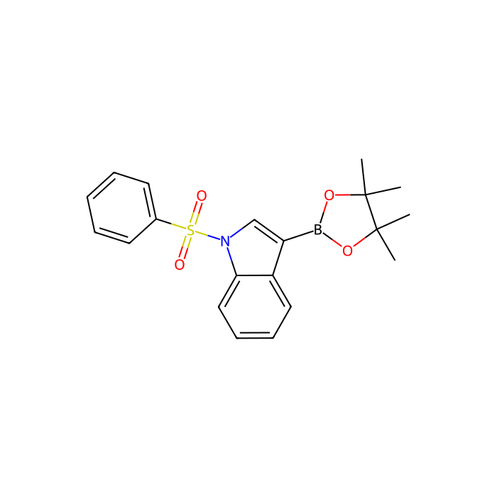 1-(Phenylsulfonyl)-3-indolylboronic acid pinacol ester - ≥97% CAS No(870717-93-4) by Aladdin Scientific