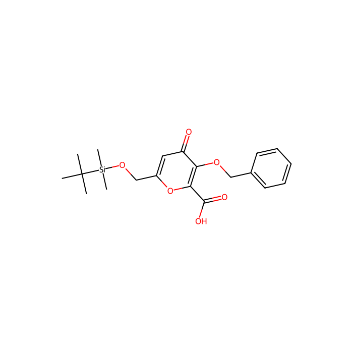 3-benzyloxy-6-(tert-butyl-dimethylsilanyloxymethyl)-4-oxo-4h-pyran-2-carboxylic acid - ≥97% CAS No(895134-29-9) by Aladdin Scientific