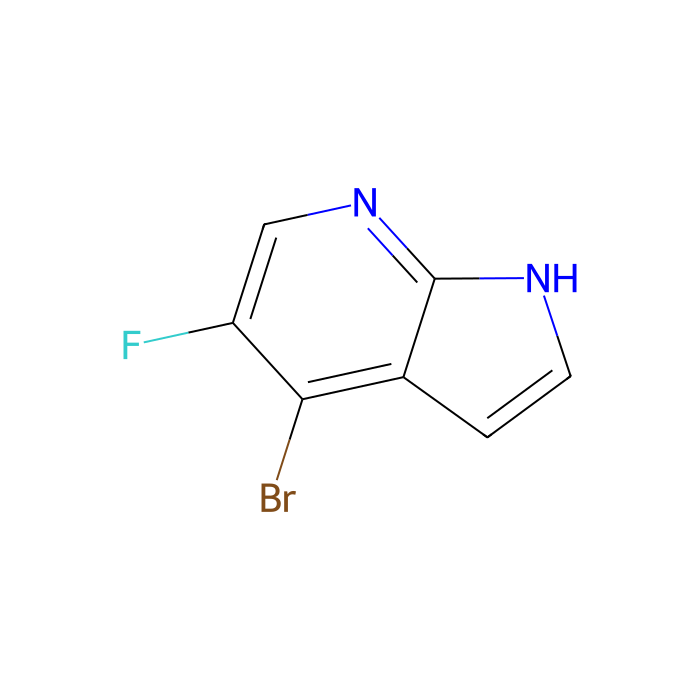 4-bromo-5-fluoro-1h-pyrrolo[2,3-b]pyridine - ≥97% CAS No(916177-01-0) by Aladdin Scientific