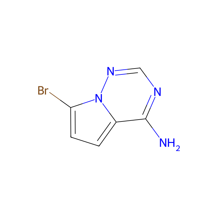 7-bromopyrrolo[2,1-f][1,2,4]triazin-4-amine - ≥97% CAS No(937046-98-5) by Aladdin Scientific