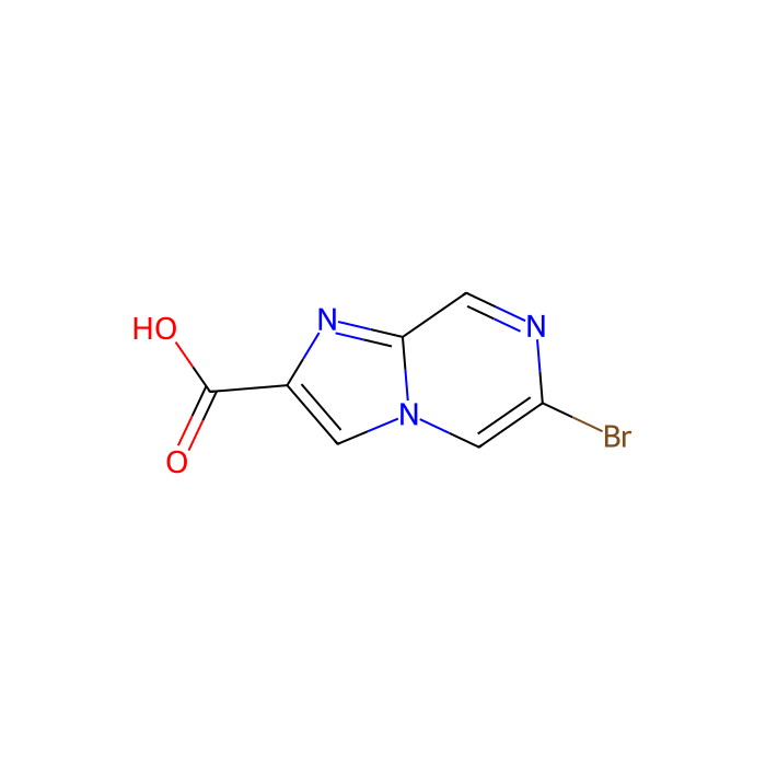 6-Bromoimidazo[1,2-a]pyrazine-2-carboxylic acid - ≥95% CAS No(1000018-56-3) by Aladdin Scientific