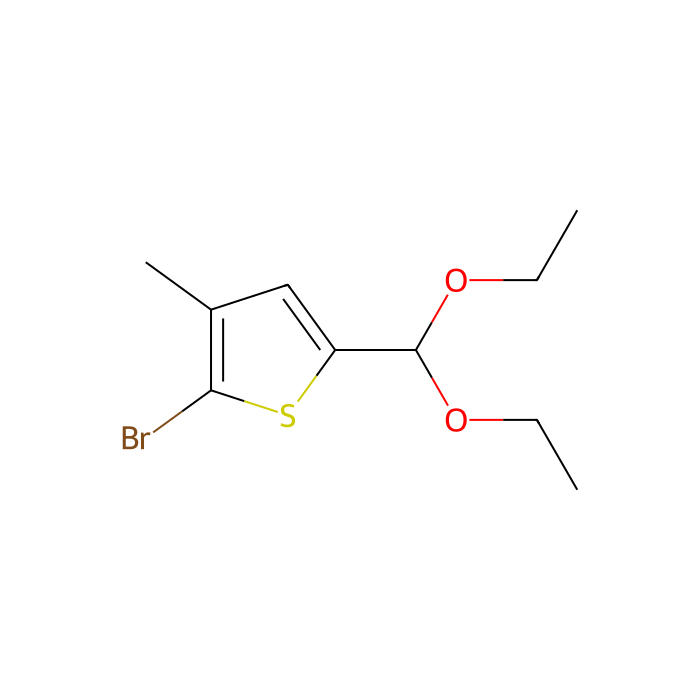 2-Bromo-5-(diethoxymethyl)-3-methylthiophene - ≥95% CAS No(1000018-59-6) by Aladdin Scientific