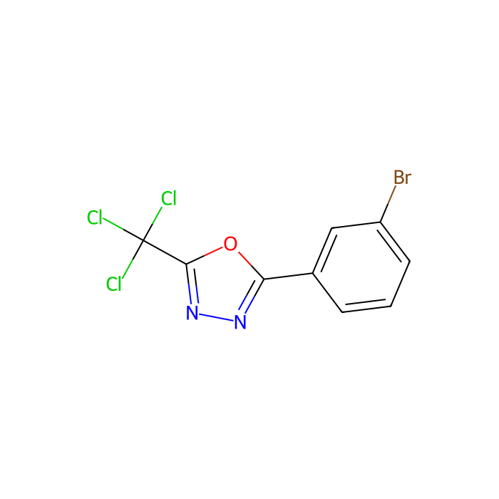 2-(3-Bromophenyl)-5-trichloromethyl-1,3,4-oxadiazole - ≥96% CAS No(1020252-87-2) by Aladdin Scientific