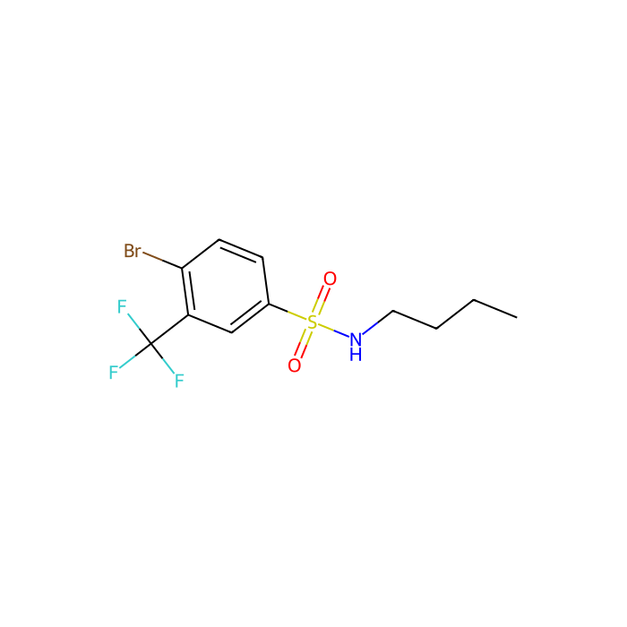 4-Bromo-N-butyl-3-(trifluoromethyl)benzenesulfonamide - ≥96% CAS No(1020253-05-7) by Aladdin Scientific
