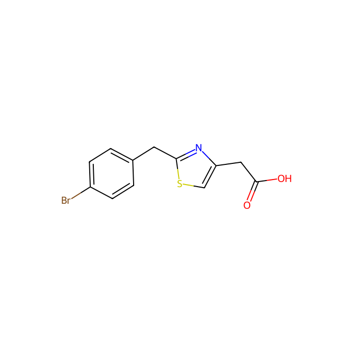2-(4-Bromobenzyl)thiazole-4-acetic acid - ≥95% CAS No(1053656-92-0) by Aladdin Scientific