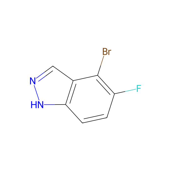 4-Bromo-5-fluoro-1H-indazole - ≥98% CAS No(1056264-22-2) by Aladdin Scientific