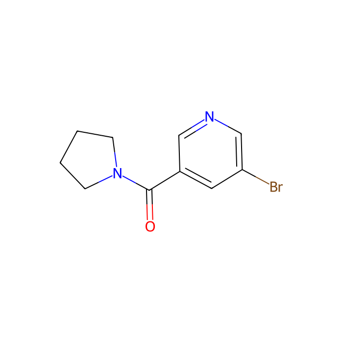 3-Bromo-5-(pyrrolidinocarbonyl)pyridine - ≥98% CAS No(1090388-79-6) by Aladdin Scientific