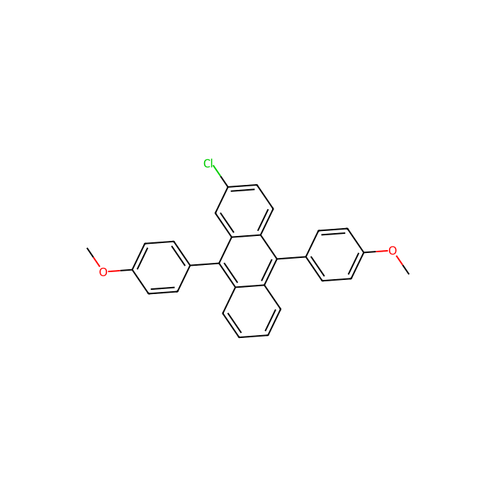9,10-Bis(4-methoxyphenyl)-2-chloroanthracene - ≥95% CAS No(110904-87-5) by Aladdin Scientific