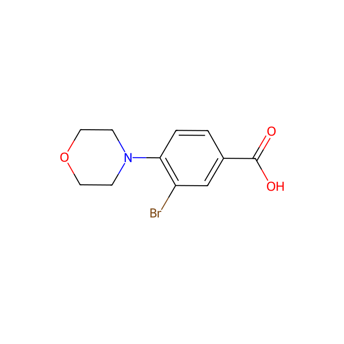 3-Bromo-4-morpholinobenzoic acid - ≥95% CAS No(1131594-24-5) by Aladdin Scientific