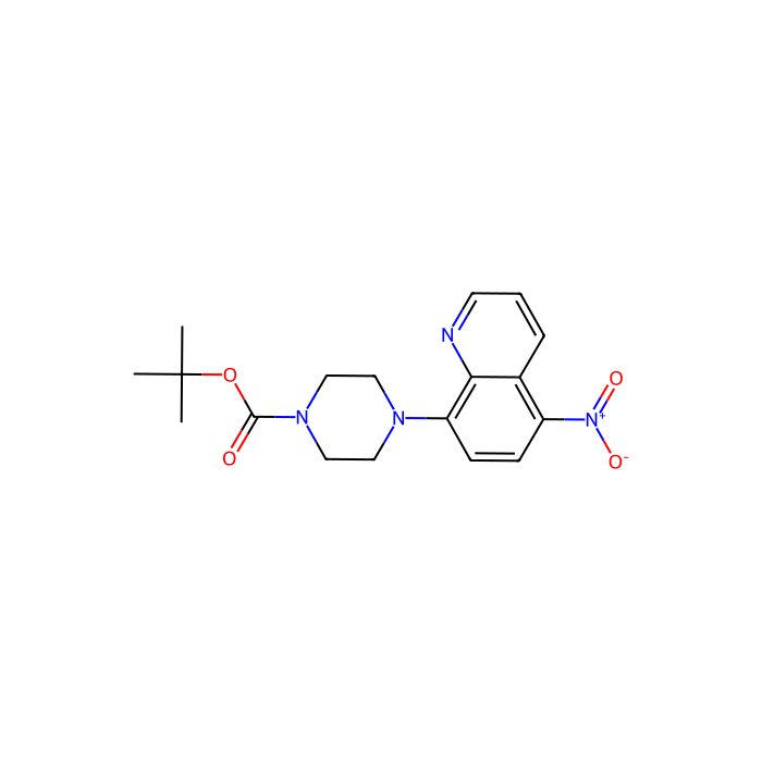 1-BOC-4-(5-nitroquinolin-8-yl)piperazine - ≥97% CAS No(1133115-74-8) by Aladdin Scientific