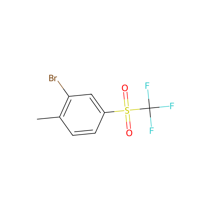 2-Bromo-1-methyl-4-(trifluoromethylsulfonyl)benzene - ≥98% CAS No(1133116-35-4) by Aladdin Scientific